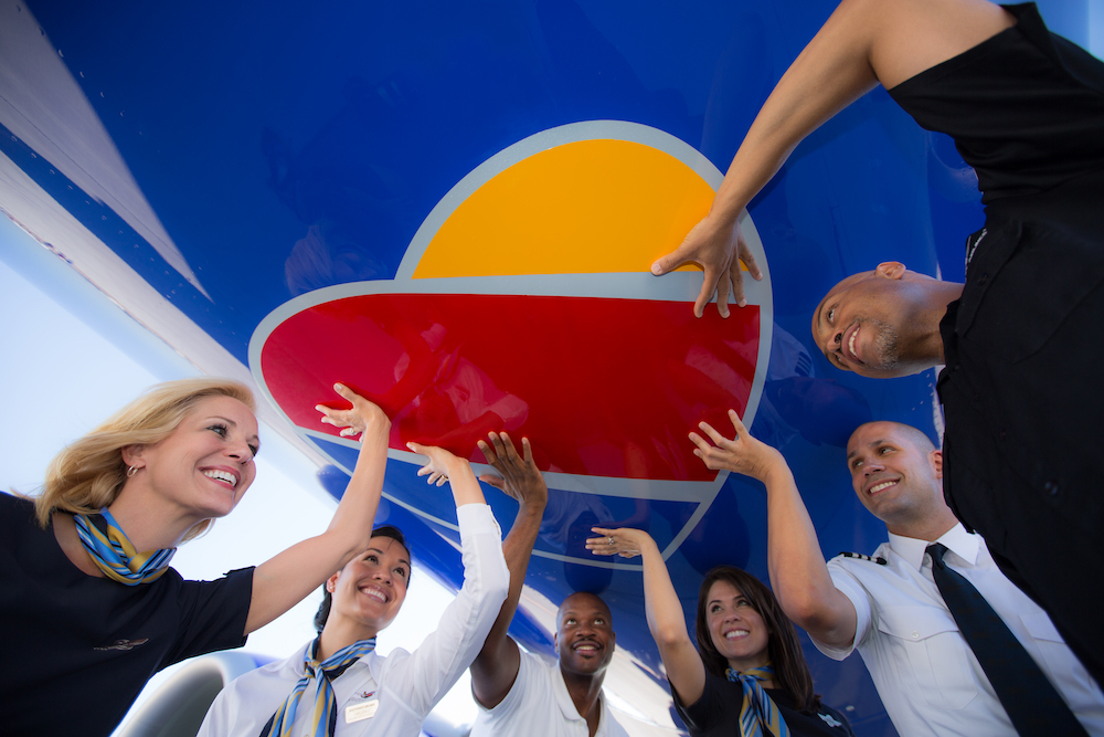 Southwest Employees and Southwest Heart logo