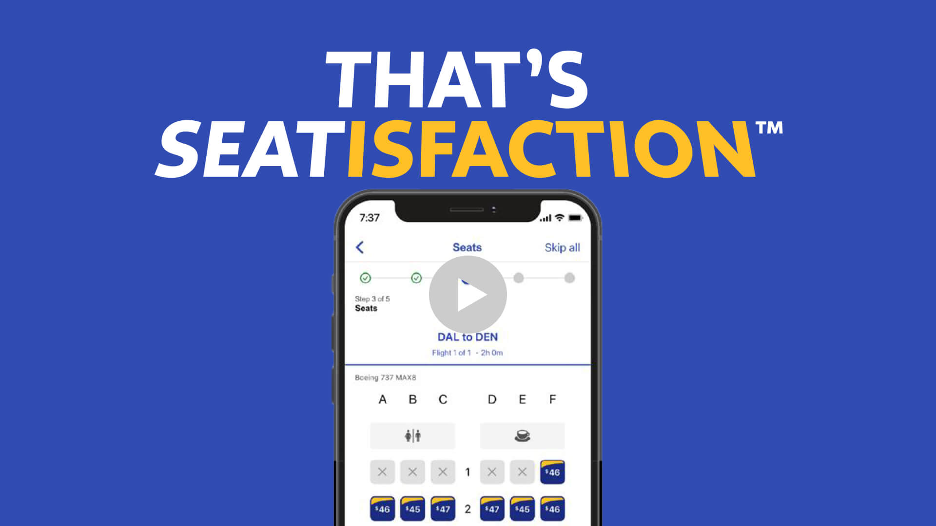 Video outlining what Seatisfaction is for Customers
